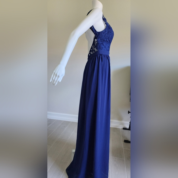 Saved by the Dress Blue Long Gown - Picture 15 of 16